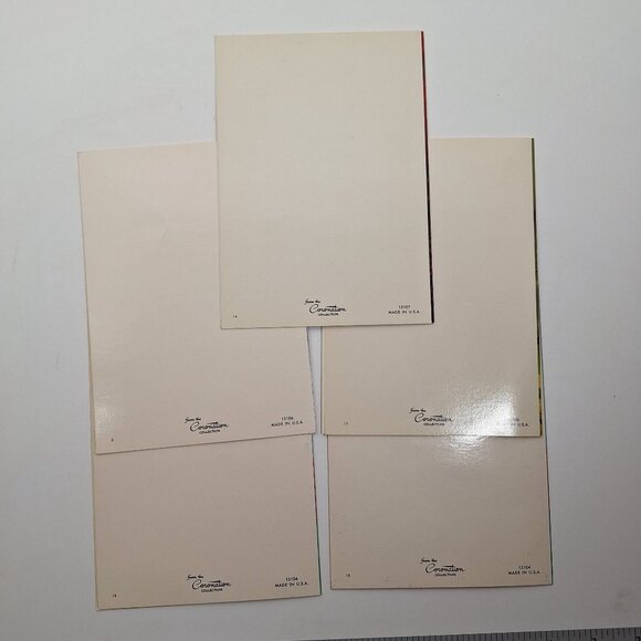 5 MCM Unused Christmas Card Coronation Collection Lot Vintage 3 Designs - Picture 3 of 15